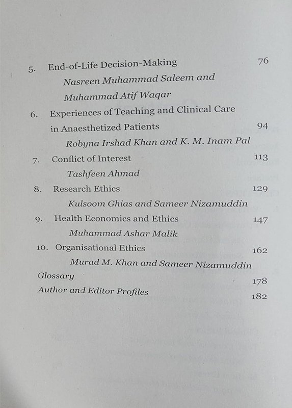 Bioethics In Pakistan Local Contexts Local Cases By Kulsoom Ghias - Image 3