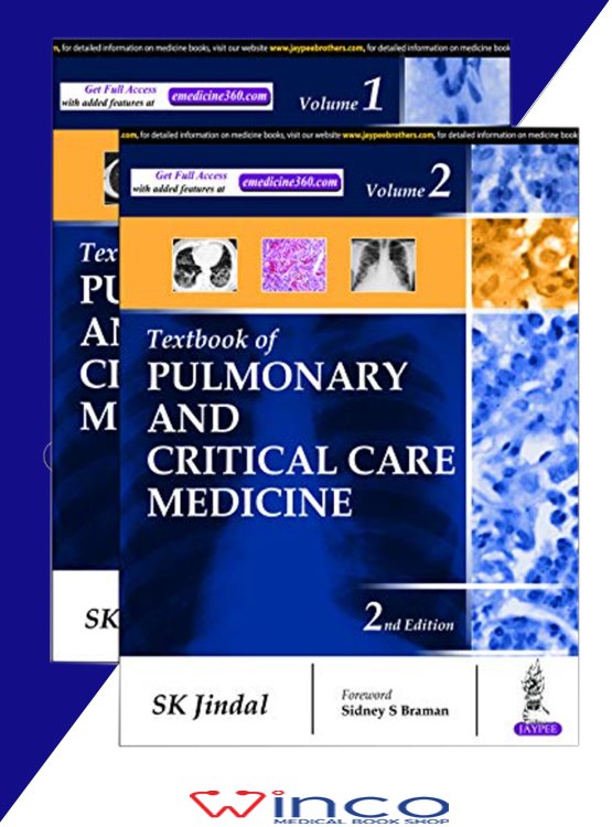 Textbook of Pulmonary and Critical Care Medicine (vol 1&vol 2) Two Volume Set