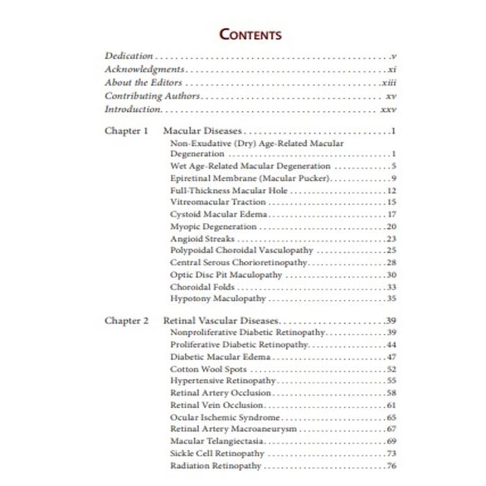 The Pocket Guide to Medical Retina (Pocket Guides) 1st Edition - Image 2