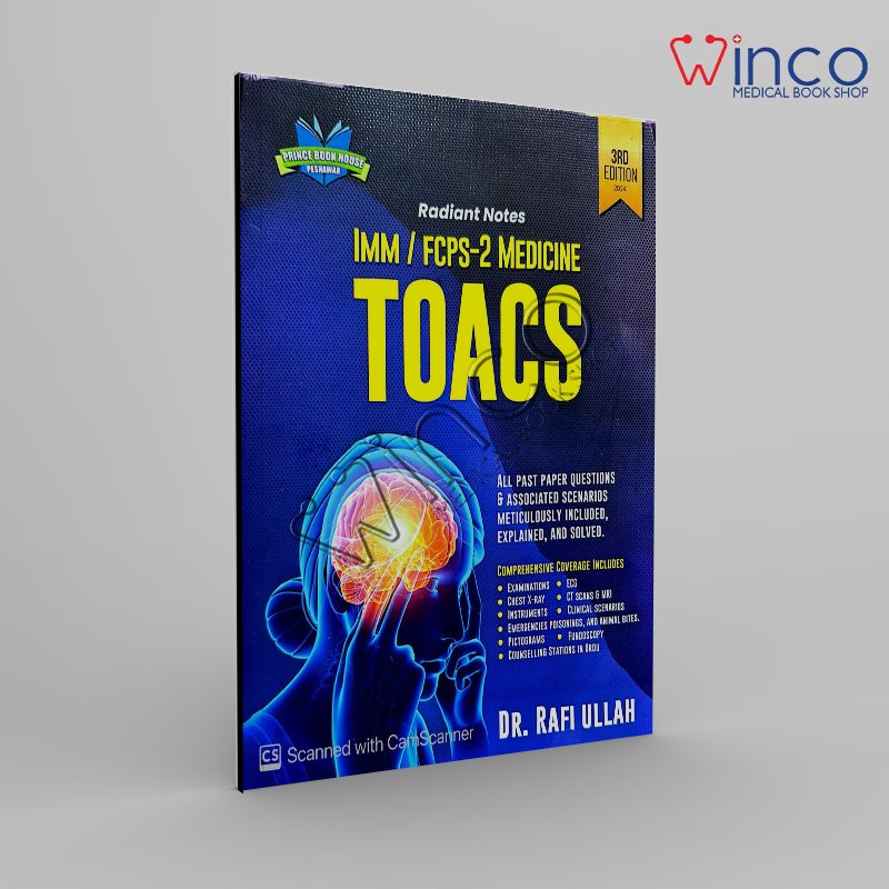 Radiant Notes 3RD EDITION 2024 IMM FCPS-2 MEDICINE TOACS Winco Online Medical Book