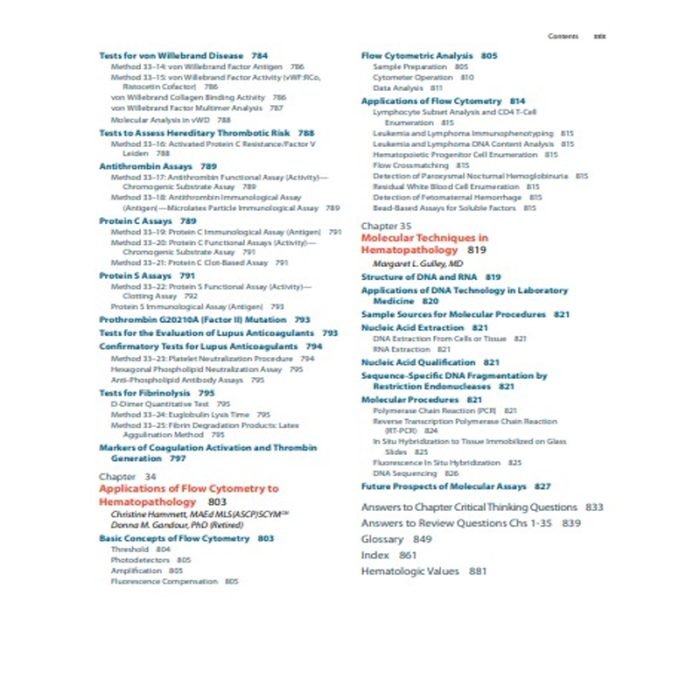 Clinical Hematology and Fundamentals of Hemostasis Sixth Edition - Image 11