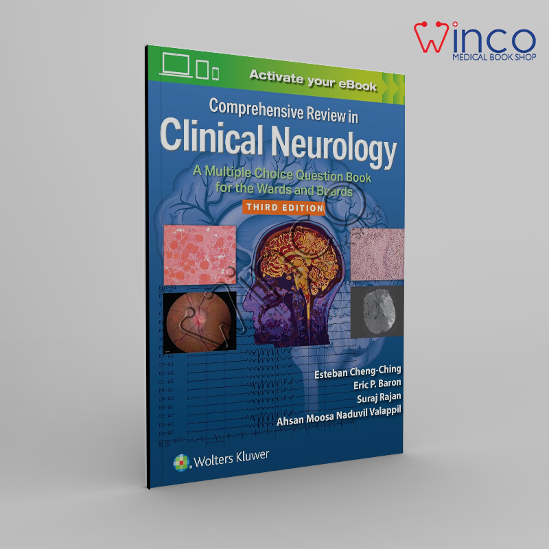 Comprehensive Review in Clinical Neurology: A Multiple Choice Question Book for the Wards and Boards Print + Ebook with Multimedia Third Edition