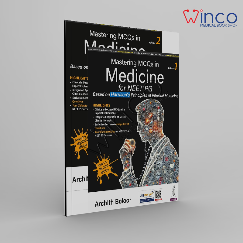 MASTERING MCQS IN MEDICINE FOR NEET PG (2VOLS)