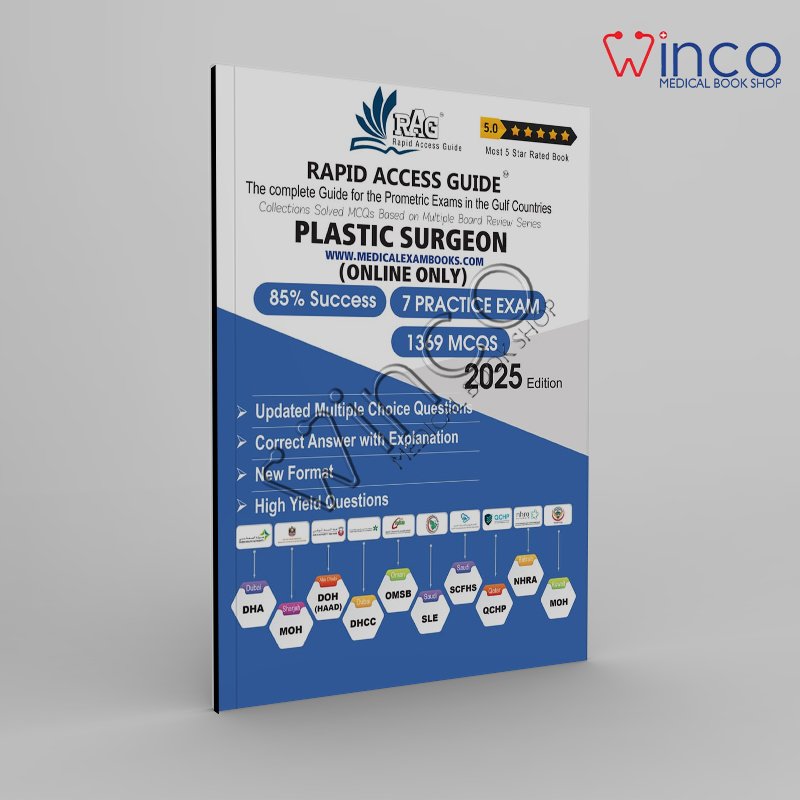 Plastic Surgeon Prometric Exam MCQs Book 2025