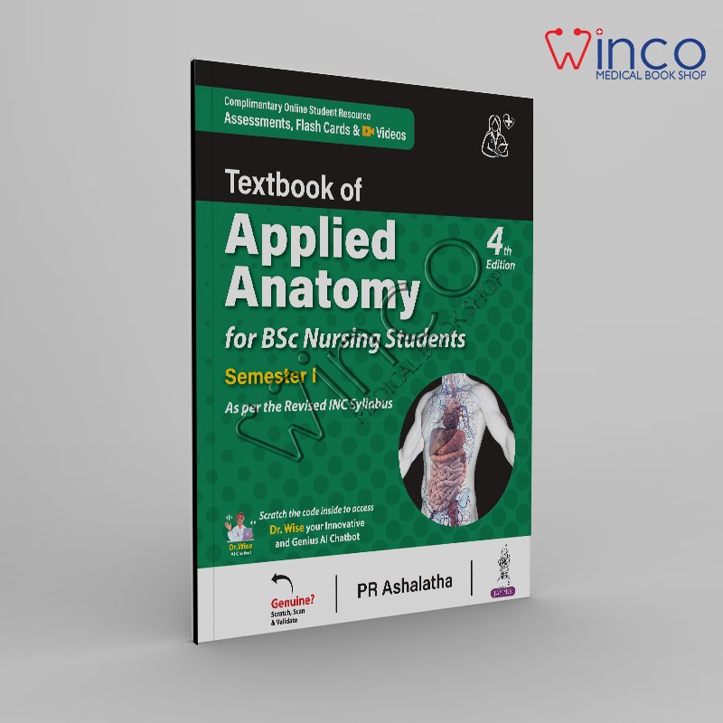 Textbook of Applied Anatomy for Bsc Nursing Students Semester I